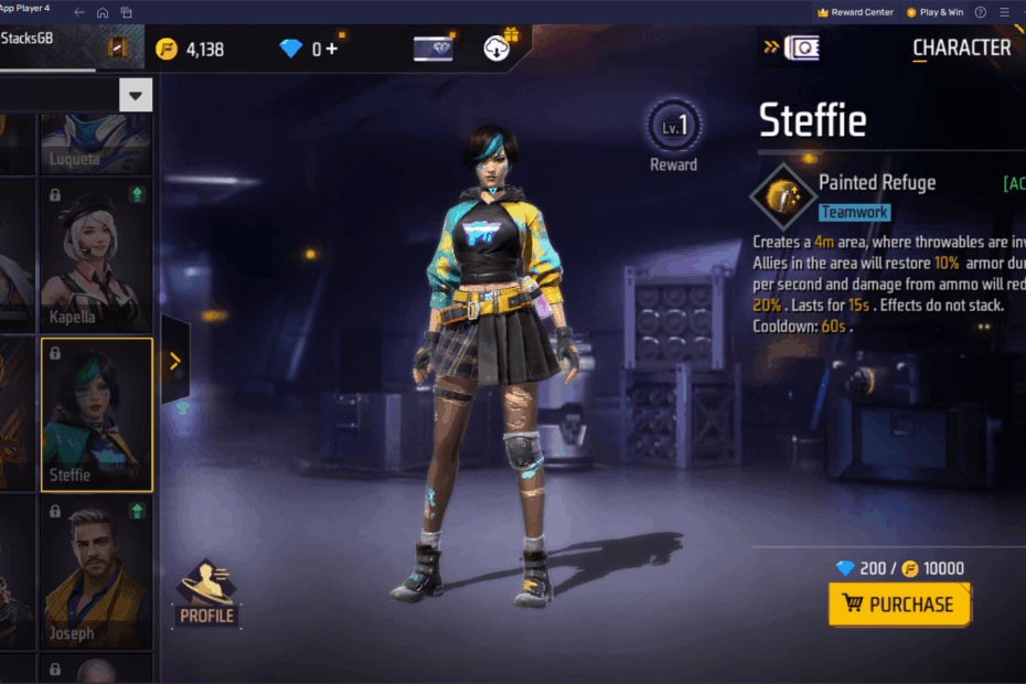 Free Fire Characters