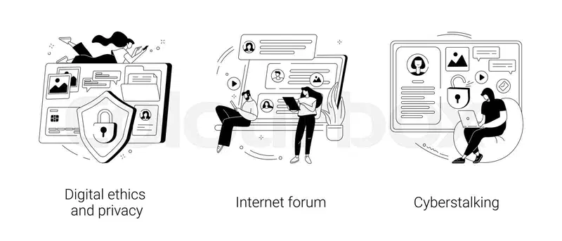 Digital privacy protecting personal data in an online environment